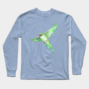 Indian Ringneck Parakeet Long Sleeve T-Shirt